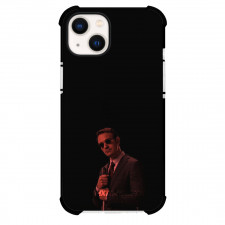 Daredevil Phone Case For iPhone Samsung Galaxy Pixel OnePlus Vivo Xiaomi Asus Sony Motorola Nokia - Matt Murdock Side Portrait On Black Background