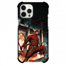 Daredevil Phone Case For iPhone Samsung Galaxy Pixel OnePlus Vivo Xiaomi Asus Sony Motorola Nokia - Daredevil Comic Holding Weapon Standing on Church Top