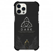 Dark Phone Case For iPhone Samsung Galaxy Pixel OnePlus Vivo Xiaomi Asus Sony Motorola Nokia - Dark Looped Symbol Of Dark Netflix Original Series Poster