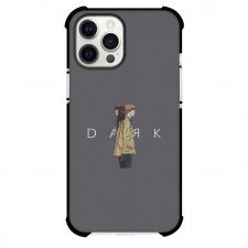 Dark Phone Case For iPhone Samsung Galaxy Pixel OnePlus Vivo Xiaomi Asus Sony Motorola Nokia - Dark Marta And Jonas Illustration On Gray Background