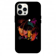 Dark Phone Case For iPhone Samsung Galaxy Pixel OnePlus Vivo Xiaomi Asus Sony Motorola Nokia - Dark Netflix Series Cast Avatar Illustration On Black Background