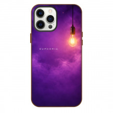 Euphoria Phone Case For iPhone Samsung Galaxy Pixel OnePlus Vivo Xiaomi Asus Sony Motorola Nokia - Euphoria Bulb Purple Smoke Series Poster