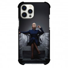 House of Cards Phone Case For iPhone Samsung Galaxy Pixel OnePlus Vivo Xiaomi Asus Sony Motorola Nokia - Claire Underwood Sitting On Throne Poster