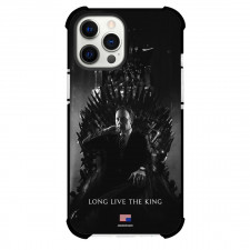 House of Cards Phone Case For iPhone Samsung Galaxy Pixel OnePlus Vivo Xiaomi Asus Sony Motorola Nokia - Francis Underwood Meets Game of Thrones Grayscale