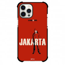 Money Heist La casa de papel Jakarta Phone Case For iPhone Samsung Galaxy Pixel OnePlus Vivo Xiaomi Asus Sony Motorola Nokia - Jakarta Portrait Vector Art Netflix
