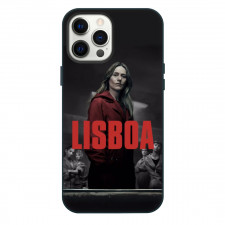 Money Heist La casa de papel Lisbon Phone Case For iPhone Samsung Galaxy Pixel OnePlus Vivo Xiaomi Asus Sony Motorola Nokia - Lisbon Portrait Characters Background