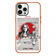 Money Heist La casa de papel Lisbon Phone Case For iPhone Samsung Galaxy Pixel OnePlus Vivo Xiaomi Asus Sony Motorola Nokia - Lisbon Portrait Grayscale Netflix Poster Cartoon Art