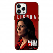 Money Heist La casa de papel Lisbon Phone Case For iPhone Samsung Galaxy Pixel OnePlus Vivo Xiaomi Asus Sony Motorola Nokia - Lisbon Portrait Netflix Poster
