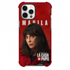 Money Heist La casa de papel Manila Phone Case For iPhone Samsung Galaxy Pixel OnePlus Vivo Xiaomi Asus Sony Motorola Nokia - Manila Portrait Netflix Poster