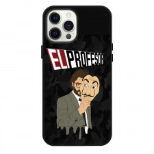 Money Heist La casa de papel Professor Phone Case For iPhone Samsung Galaxy Pixel OnePlus Vivo Xiaomi Asus Sony Motorola Nokia - Professor Portrait Drip Vector Art
