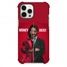 Money Heist La casa de papel Professor Phone Case For iPhone Samsung Galaxy Pixel OnePlus Vivo Xiaomi Asus Sony Motorola Nokia - Professor Split Portrait Series Vector Art