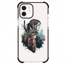 The Last of Us Phone Case For iPhone Samsung Galaxy Pixel OnePlus Vivo Xiaomi Asus Sony Motorola Nokia - Ellie Williams Cartoon Art On White Background