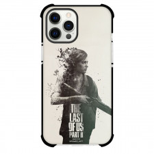 The Last of Us Phone Case For iPhone Samsung Galaxy Pixel OnePlus Vivo Xiaomi Asus Sony Motorola Nokia - Ellie Grayscale Graphic Art On Beige Background