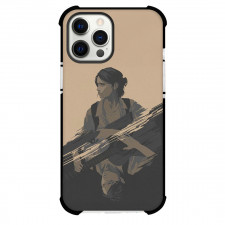 The Last of Us Phone Case For iPhone Samsung Galaxy Pixel OnePlus Vivo Xiaomi Asus Sony Motorola Nokia - Ellie Williams Retro Illustration Art By Jeff Langevin
