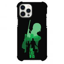 The Last of Us Phone Case For iPhone Samsung Galaxy Pixel OnePlus Vivo Xiaomi Asus Sony Motorola Nokia - The Last of Us Green Silhouette On Black Background