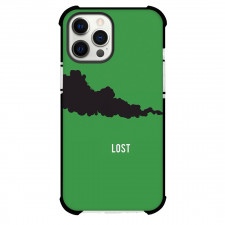 Lost Phone Case For iPhone Samsung Galaxy Pixel OnePlus Vivo Xiaomi Asus Sony Motorola Nokia - Lost Minimalist Green And Black Art Poster