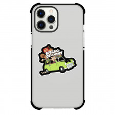 Mr. Bean Phone Case For iPhone Samsung Galaxy Pixel OnePlus Vivo Xiaomi Asus Sony Motorola Nokia - Mr. Bean Special Delivery Car Cartoon Art Sticker