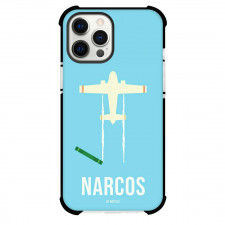Narcos Phone Case For iPhone Samsung Galaxy Pixel OnePlus Vivo Xiaomi Asus Sony Motorola Nokia - Narcos Minimalist Poster SkyBlue Background