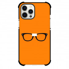 Orange Is the New Black Phone Case For iPhone Samsung Galaxy Pixel OnePlus Vivo Xiaomi Asus Sony Motorola Nokia - Alex Vause Glasses On Orange Background