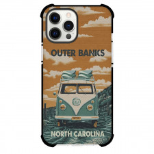 Outer Banks Phone Case For iPhone Samsung Galaxy Pixel OnePlus Vivo Xiaomi Asus Sony Motorola Nokia - Outer Banks North Carolina Vintage Surf Van Poster