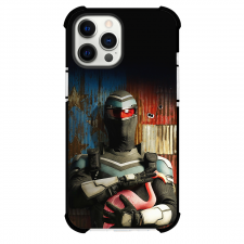 Peacemaker Phone Case For iPhone Samsung Galaxy Pixel OnePlus Vivo Xiaomi Asus Sony Motorola Nokia - Peacemaker Poster Adrian Chase Holding Flamingo with US Flag Background