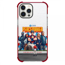 Peacemaker Phone Case For iPhone Samsung Galaxy Pixel OnePlus Vivo Xiaomi Asus Sony Motorola Nokia - Peacemaker Stand In Front Characters Wall