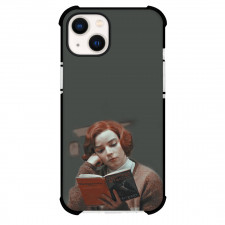 The Queens Gambit Phone Case For iPhone Samsung Galaxy Pixel OnePlus Vivo Xiaomi Asus Sony Motorola Nokia - Beth Harmon Reading Book Poster