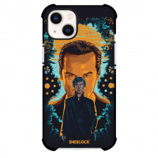 Sherlock Phone Case For iPhone Samsung Galaxy Pixel OnePlus Vivo Xiaomi Asus Sony Motorola Nokia - Sherlock Poster Illustration Art By Ramy Hazem