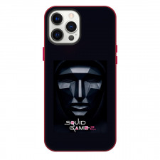 Squid Game 2 Phone Case For iPhone Samsung Galaxy Pixel OnePlus Vivo Xiaomi Asus Sony Motorola Nokia - SquidGame2 Boss Mask 3D On Dark Background