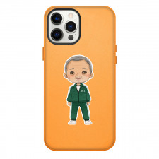 Squid Game 2 Oh Il-Nam Phone Case For iPhone Samsung Galaxy Pixel OnePlus Vivo Xiaomi Asus Sony Motorola Nokia - Oh Il-Nam Standing Chibi Art Sticker