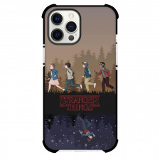 Stranger Things Phone Case For iPhone Samsung Galaxy Pixel OnePlus Vivo Xiaomi Asus Sony Motorola Nokia - Stranger Things Children Running on Grass with Their Bags Art