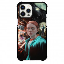Stranger Things Max Phone Case For iPhone Samsung Galaxy Pixel OnePlus Vivo Xiaomi Asus Sony Motorola Nokia - Max Blood on Face with Headphone and Multi Background