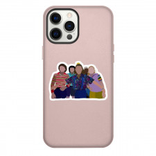 Stranger Things Phone Case For iPhone Samsung Galaxy Pixel OnePlus Vivo Xiaomi Asus Sony Motorola Nokia - Stranger Things Minimalist Group Stickers