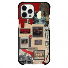 Stranger Things Phone Case For iPhone Samsung Galaxy Pixel OnePlus Vivo Xiaomi Asus Sony Motorola Nokia - Stranger Things News Headlines with Scene Shorts Poster