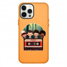 Stranger Things Phone Case For iPhone Samsung Galaxy Pixel OnePlus Vivo Xiaomi Asus Sony Motorola Nokia - Stranger Things Radio with Four Chibi Characters
