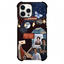 Stranger Things Steve Phone Case For iPhone Samsung Galaxy Pixel OnePlus Vivo Xiaomi Asus Sony Motorola Nokia - Steve Famous Family Video with Boot and Cigarette Poster