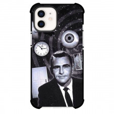 The Twilight Zone Phone Case For iPhone Samsung Galaxy Pixel OnePlus Vivo Xiaomi Asus Sony Motorola Nokia - Rod Serling On 1959 Grayscale Poster