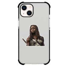 The Walking Dead Phone Case For iPhone Samsung Galaxy Pixel OnePlus Vivo Xiaomi Asus Sony Motorola Nokia - Michonne Candid Sticker