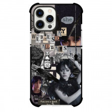 Wednesday Phone Case For iPhone Samsung Galaxy Pixel OnePlus Vivo Xiaomi Asus Sony Motorola Nokia - Wednesday Addams Grayscale Collage
