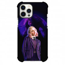 Wednesday Season 2 Enid Sinclair Phone Case For iPhone Samsung Galaxy Pixel OnePlus Vivo Xiaomi Asus Sony Motorola Nokia - Enid Sinclair Portrait On Wolf Background