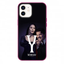 Wednesday Season 2 Phone Case For iPhone Samsung Galaxy Pixel OnePlus Vivo Xiaomi Asus Sony Motorola Nokia - Wednesday Season 2 Morticia Addams And Gomez Addams With Letter Y Poster
