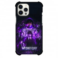 Wednesday Season 2 Phone Case For iPhone Samsung Galaxy Pixel OnePlus Vivo Xiaomi Asus Sony Motorola Nokia - Wednesday Season 2 Neon Effect Fan Art Poster