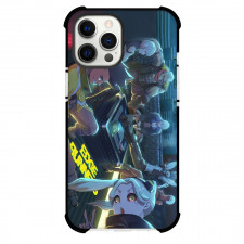 Cyberpunk Edgerunners Case For iPhone Samsung Galaxy Pixel OnePlus Vivo Xiaomi Asus Sony Motorola Nokia - Characters Sitting on a Couch