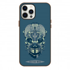 Doctor Who Phone Case For iPhone Samsung Galaxy Pixel OnePlus Vivo Xiaomi Asus Sony Motorola Nokia - Skull Robot Illustration Series Poster