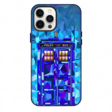 Doctor Who Phone Case For iPhone Samsung Galaxy Pixel OnePlus Vivo Xiaomi Asus Sony Motorola Nokia - Telephone Booth Blue Mosaic Art