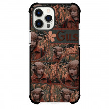 Sweet Tooth Gus Case For iPhone Samsung Galaxy Pixel OnePlus Vivo Xiaomi Asus Sony Motorola Nokia - Gus Circle Brown Frame Collage