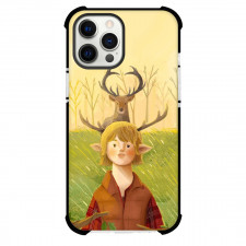 Sweet Tooth Gus Case For iPhone Samsung Galaxy Pixel OnePlus Vivo Xiaomi Asus Sony Motorola Nokia - Gus and Reindeer in Forest Cartoon Art