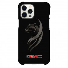 GMC Phone Case For iPhone Samsung Galaxy Pixel OnePlus Vivo Xiaomi Asus Sony Motorola Nokia - GMC Logo With A Black Panther On Black Background