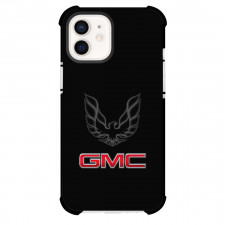 GMC Phone Case For iPhone Samsung Galaxy Pixel OnePlus Vivo Xiaomi Asus Sony Motorola Nokia - GMC Logo With Pontiac Firebird On Black Background
