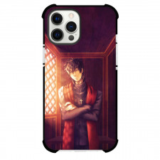 Fate Stay Night Kirei Kotomine Phone Case For iPhone Samsung Galaxy Pixel OnePlus Vivo Xiaomi Asus Sony Motorola Nokia - Kirei Kotomine Stand Alone with Sunrise Pattern Background
